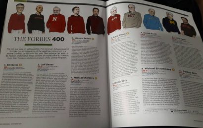 10 Orang Terkaya di Amerika versi Majalah Forbes Edisi November 2017